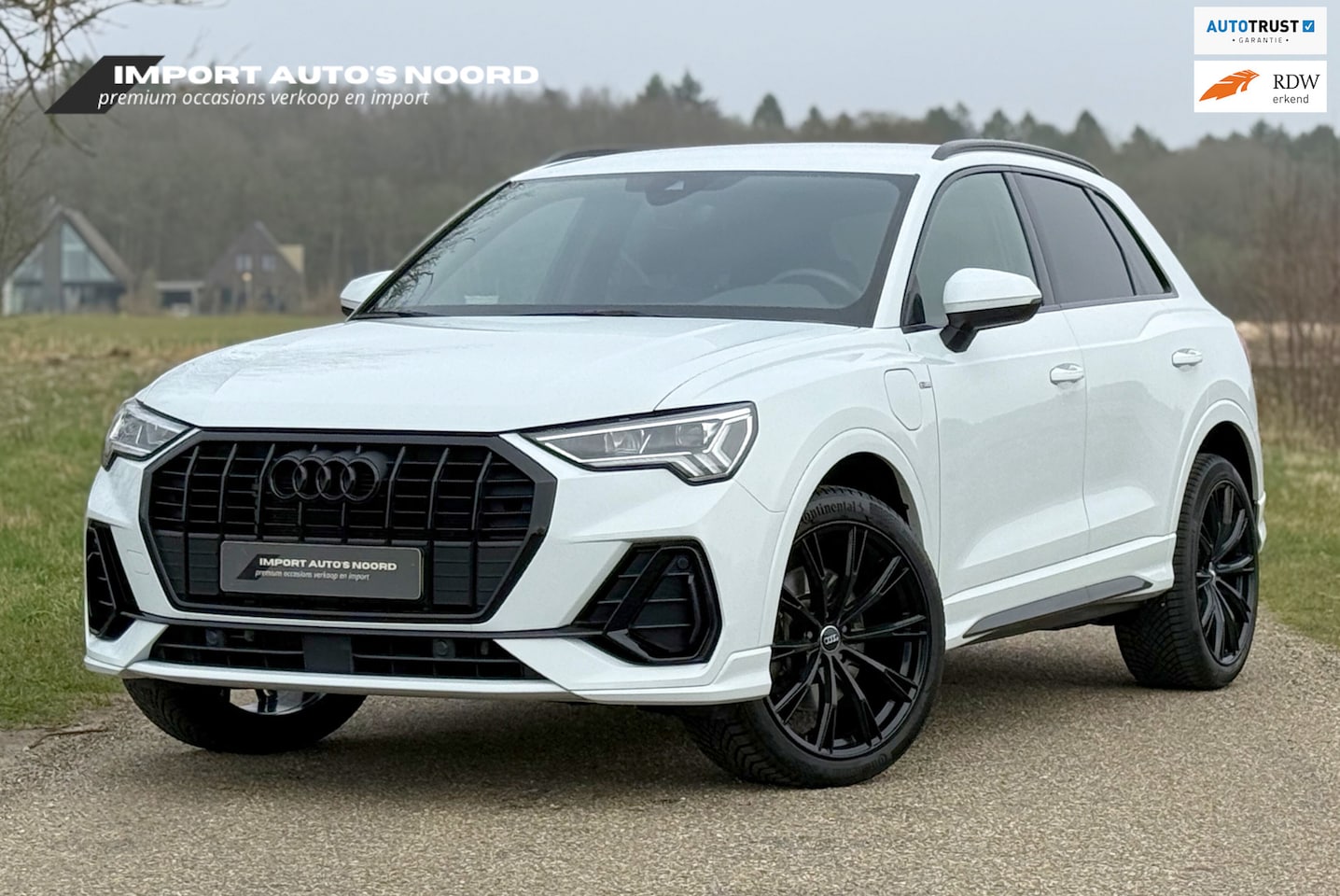 Audi Q3 - 45 TFSI e S edition Camera ACC Carplay Lane assist Optiekpakket zwart - AutoWereld.nl