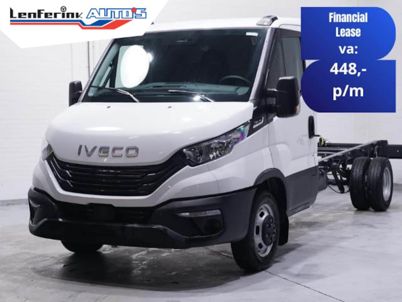 Iveco Daily - 35C14 140 pk Automaat Chassis Nieuw Apple Carplay, Dubbel lucht achter, Airco ECC, Cruise, - AutoWereld.nl