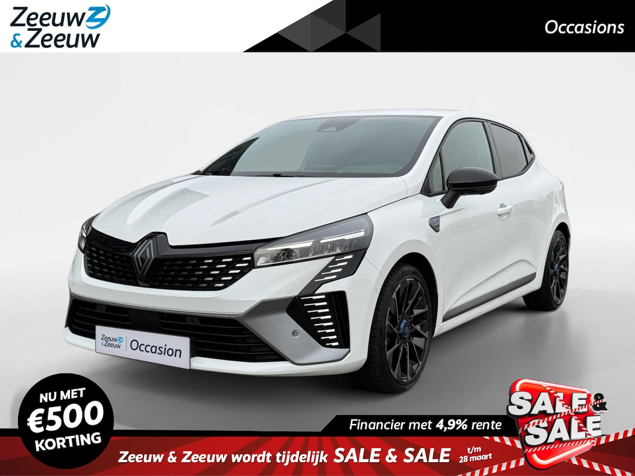 Renault Clio - 145PK E-Tech Full Hybrid Esprit Alpine Automaat | 360 Camera | Stoelverwarming | Bose Audi - AutoWereld.nl