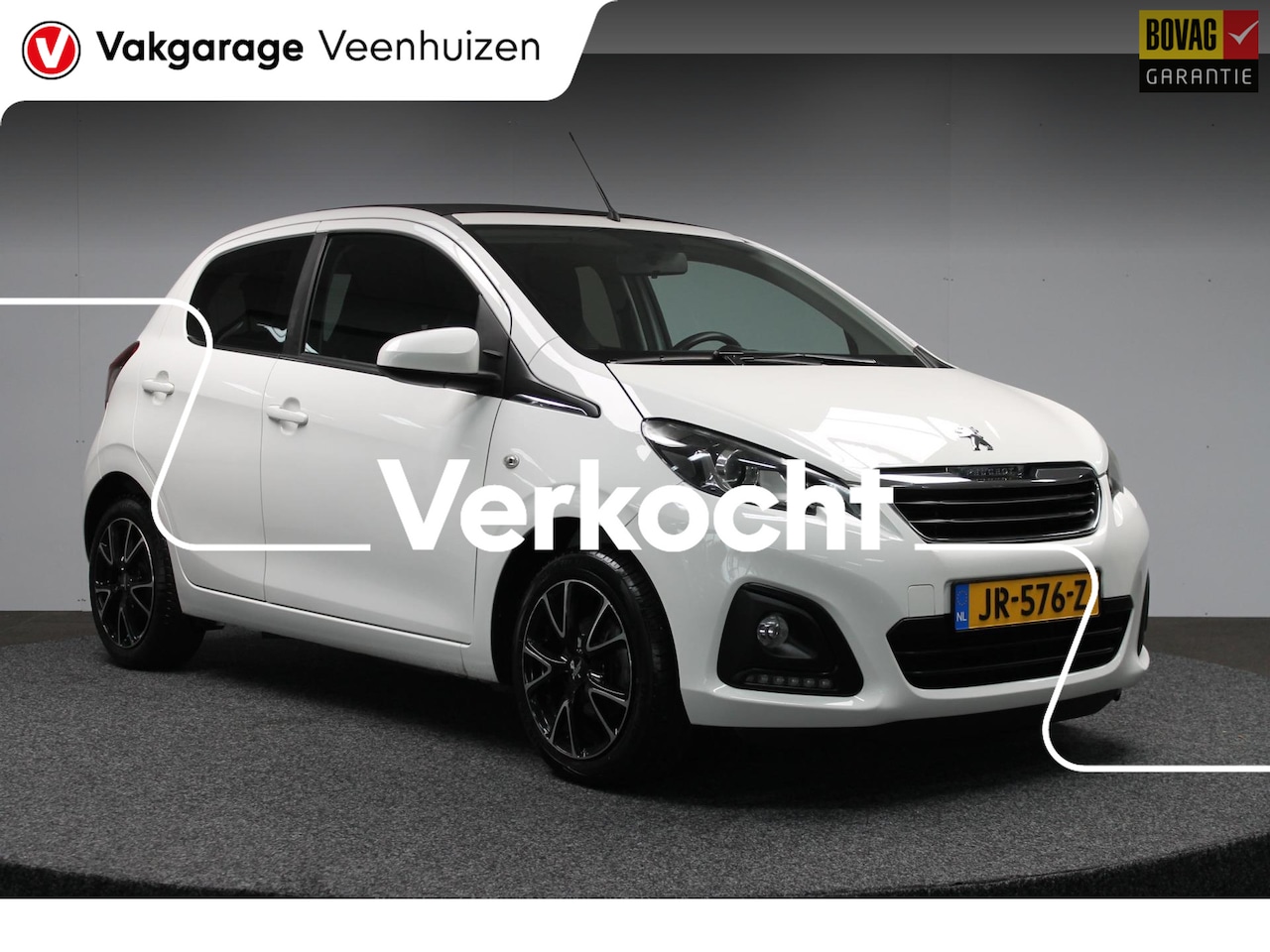 Peugeot 108 - 1.0 e-VTi Active TOP! Cabrio|Rijklaar prijs|Airco|Bluetooth| - AutoWereld.nl