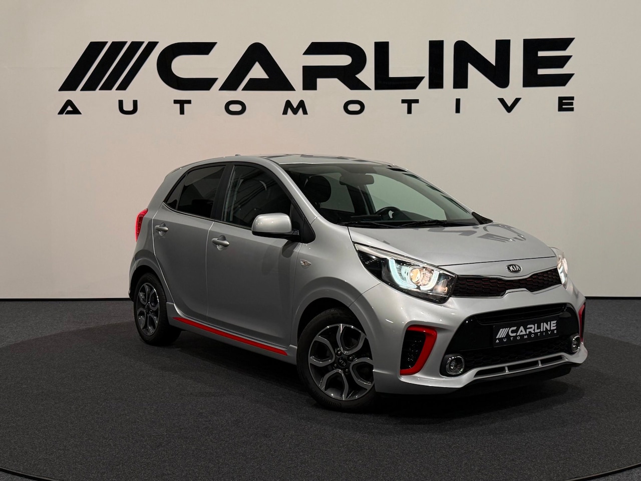 Kia Picanto - 1.0 MPi GT-Line Edition AIRCO NAVI APPLE CARPLAY GARANTIE NAP APK - AutoWereld.nl