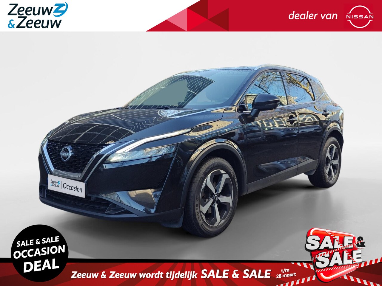 Nissan Qashqai - 1.3 MHEV Xtronic Tekna AIRCO PANORAMADAK 360GRADEN CAMERA PARKEERSENSOREN ADATIEVE CRUISE - AutoWereld.nl