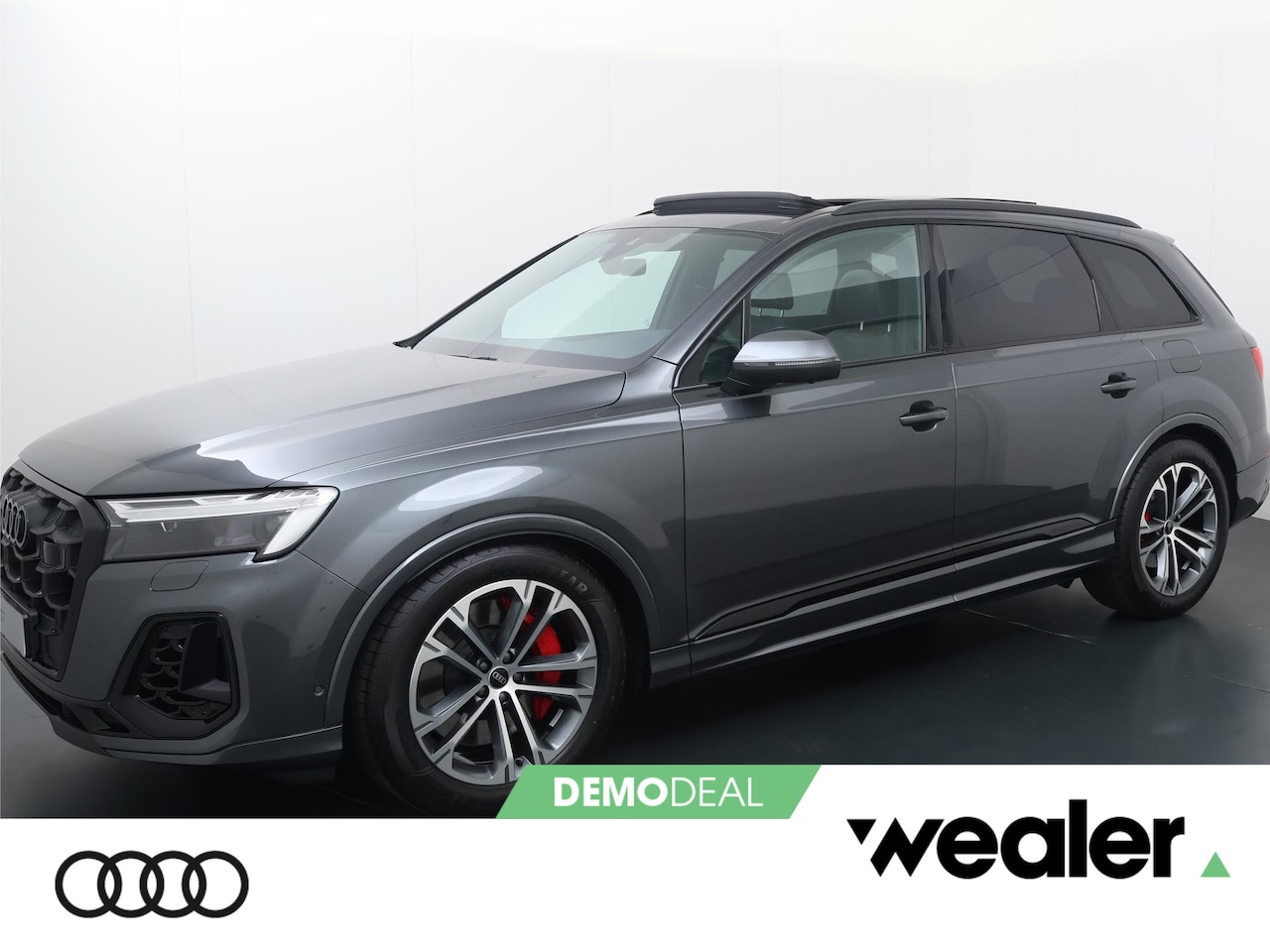 Audi Q7 - Pro Line S 55 TFSI e 394 pk | Bang & Olufsen 3D-sound | Ambient light | Panoramadak | Trek - AutoWereld.nl