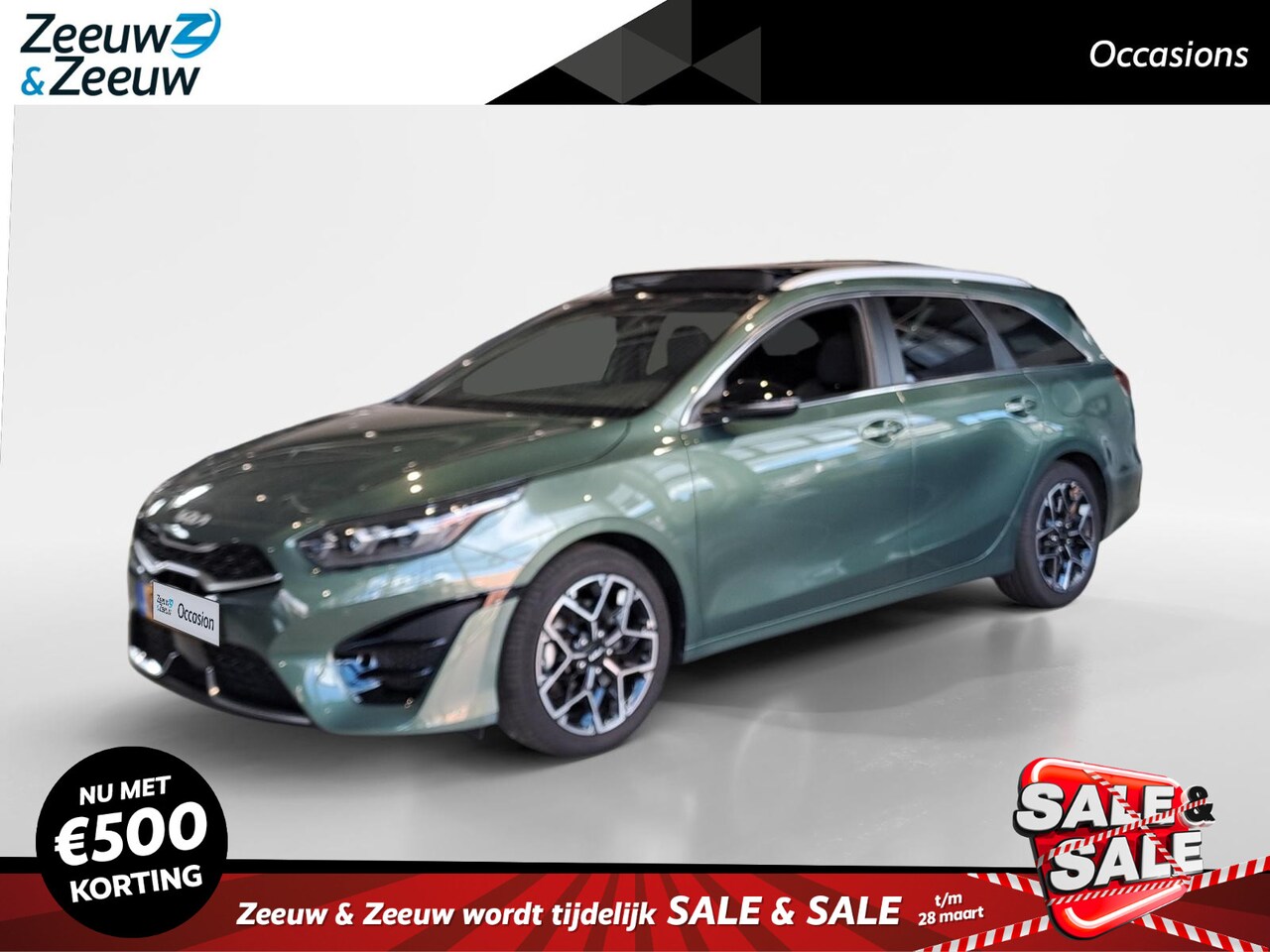 Kia Cee'd Sportswagon - Ceed 1.5 Turbo GT-Line 140 PK | Metallic lak | Fabrieksgarantie t/m 09-11-2031 + 3x 1 jaar - AutoWereld.nl