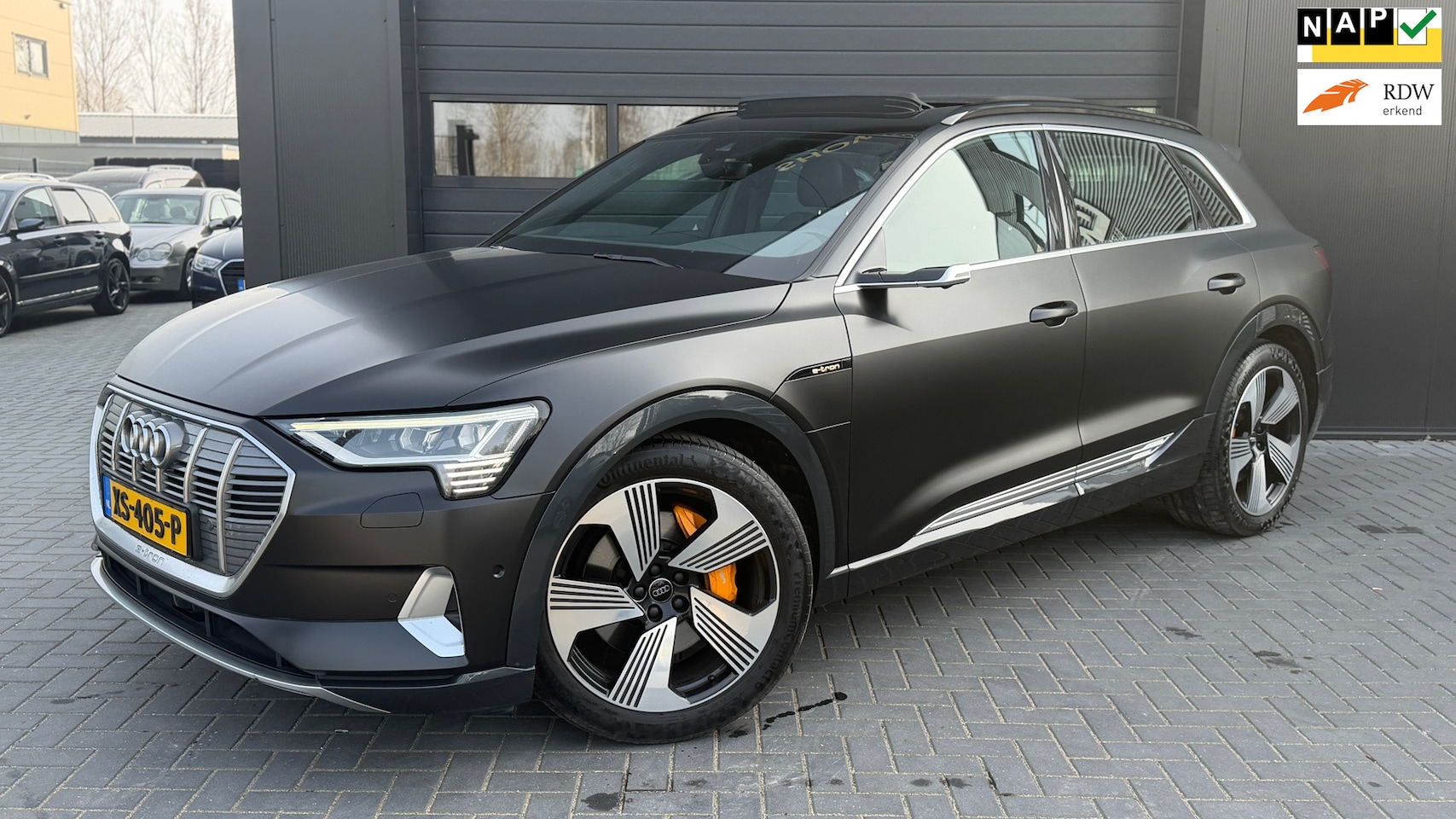 Audi e-tron - E-tron 55 quattro advanced 95 kWh SOH% 96,1|Incl Btw - AutoWereld.nl