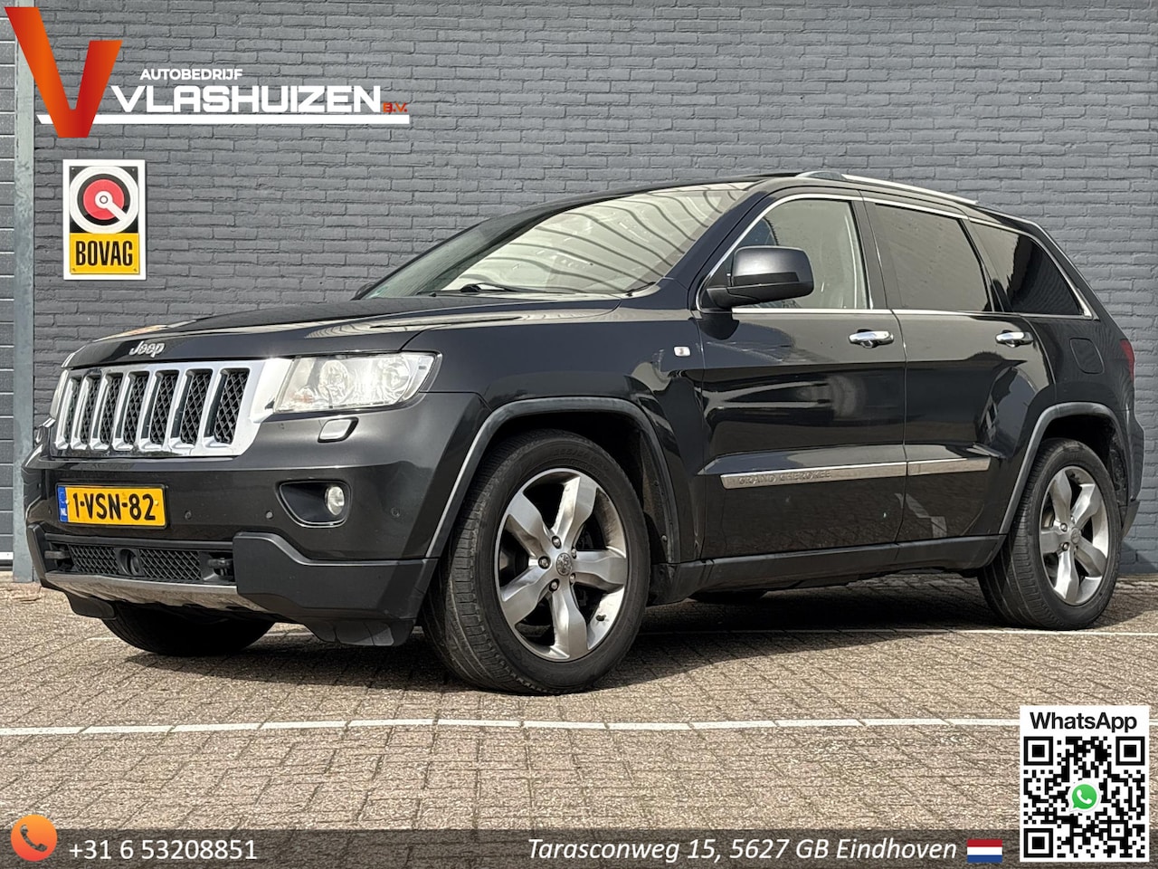 Jeep Grand Cherokee - 3.0 CRD Overland | € 4.950,- NETTO! | Pano | Leder | Stoelverwarming/koeling | Stuurverwar - AutoWereld.nl