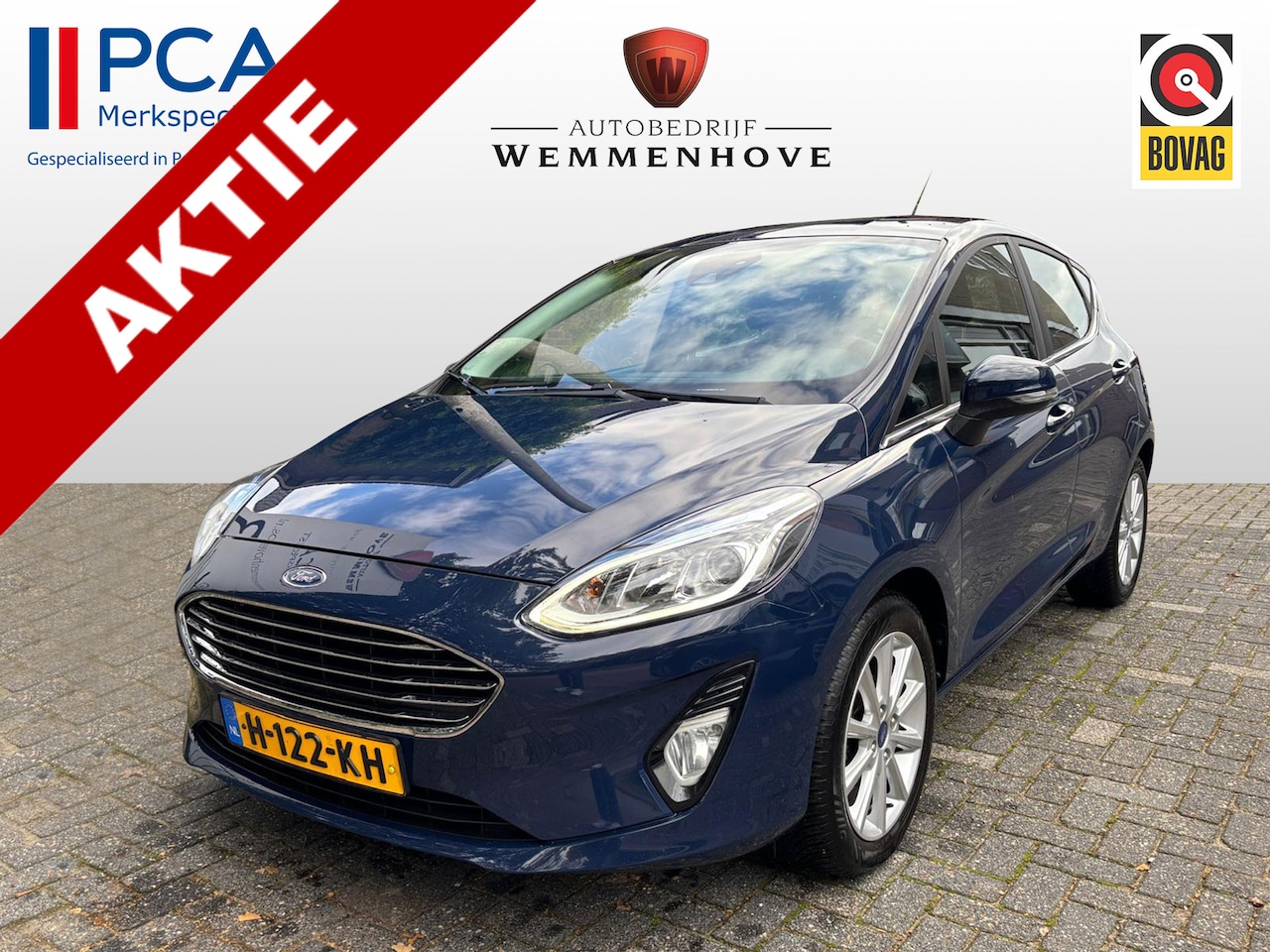 Ford Fiesta - 1.0 EcoBoost Titanium Airco/Aluw eieln/Nieuw model - AutoWereld.nl