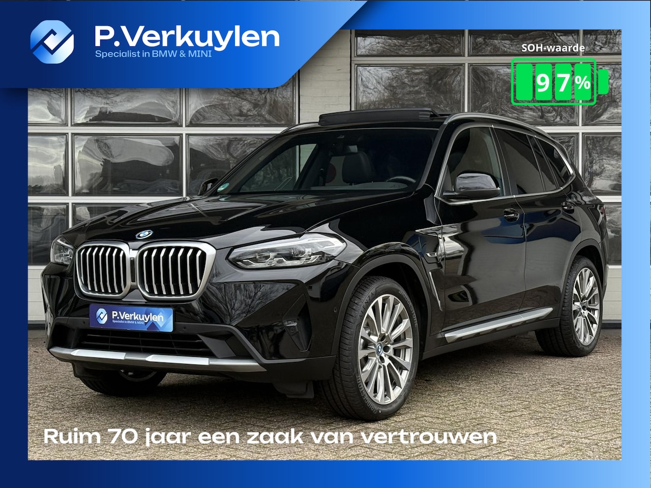 BMW X3 - xDrive30e LCI | SPORTSTOELEN | LEDER | PANORAMADAK | CAMERA | BMW LIVE COCKPIT | 20 INCH L - AutoWereld.nl
