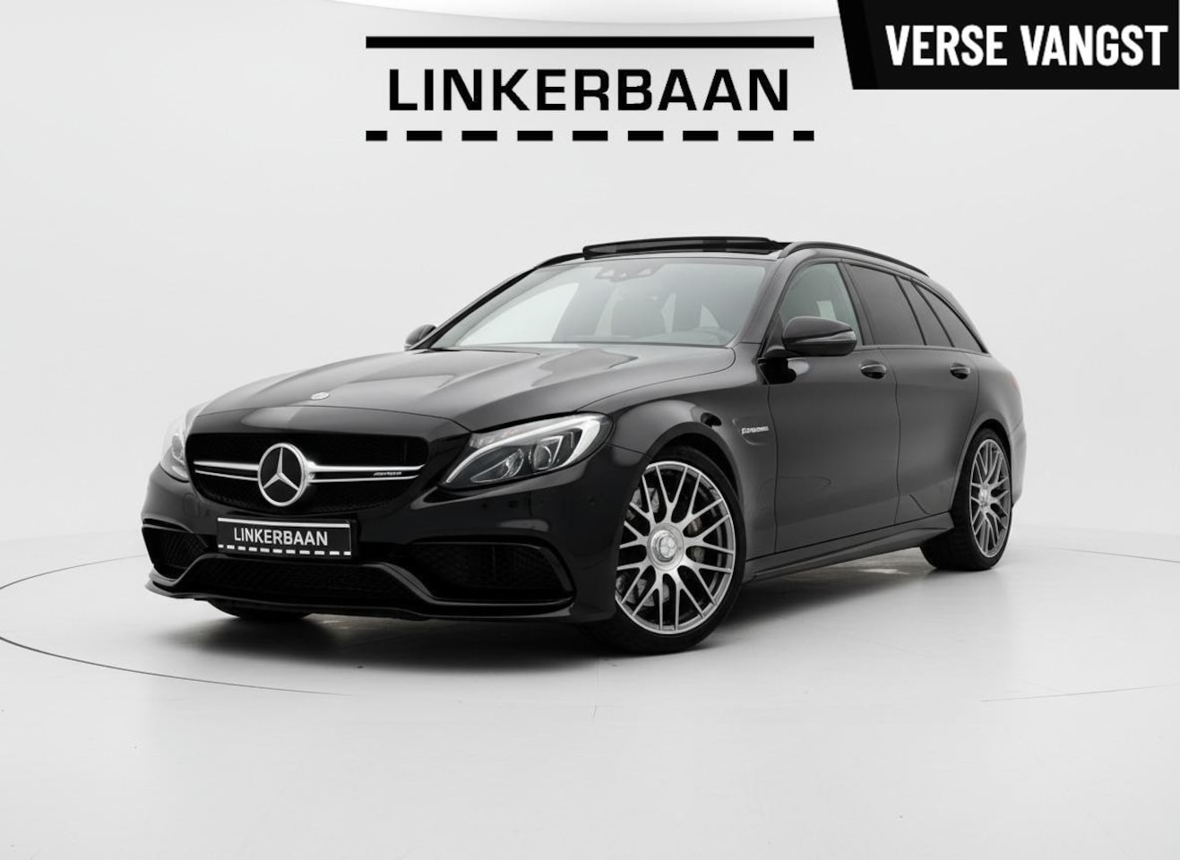 Mercedes-Benz C-klasse Estate - AMG C63 V8 Biturbo | Panodak | Burmester | Rijassistentie Plus | 19 inch | - AutoWereld.nl