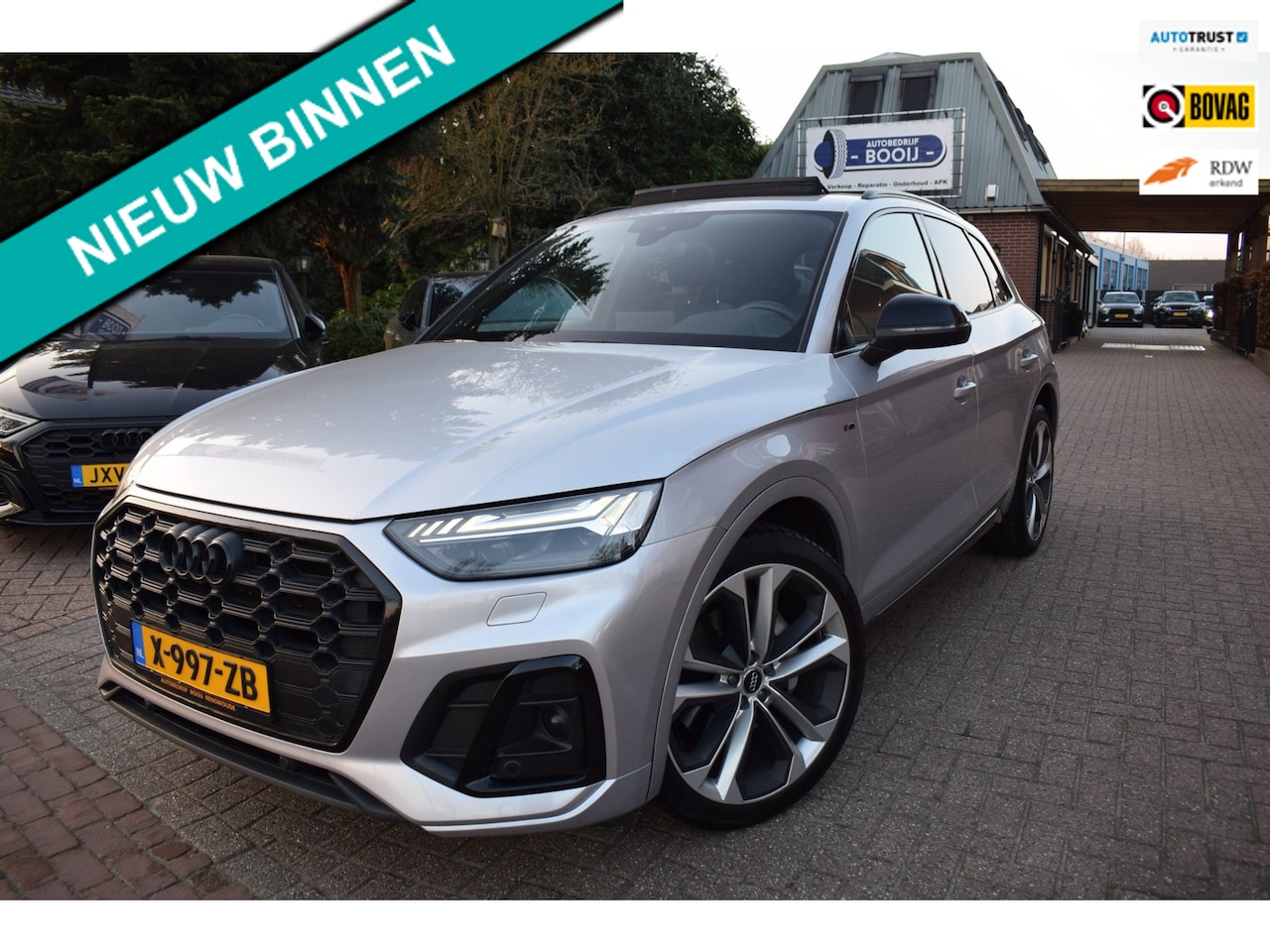Audi Q5 - 55 TFSI e S edition S-LINE PANODAK/AUTOM/ADAP CRUISE/MATRIX LED/NAVI/CAMERA/PDC V+A/STOEL - AutoWereld.nl