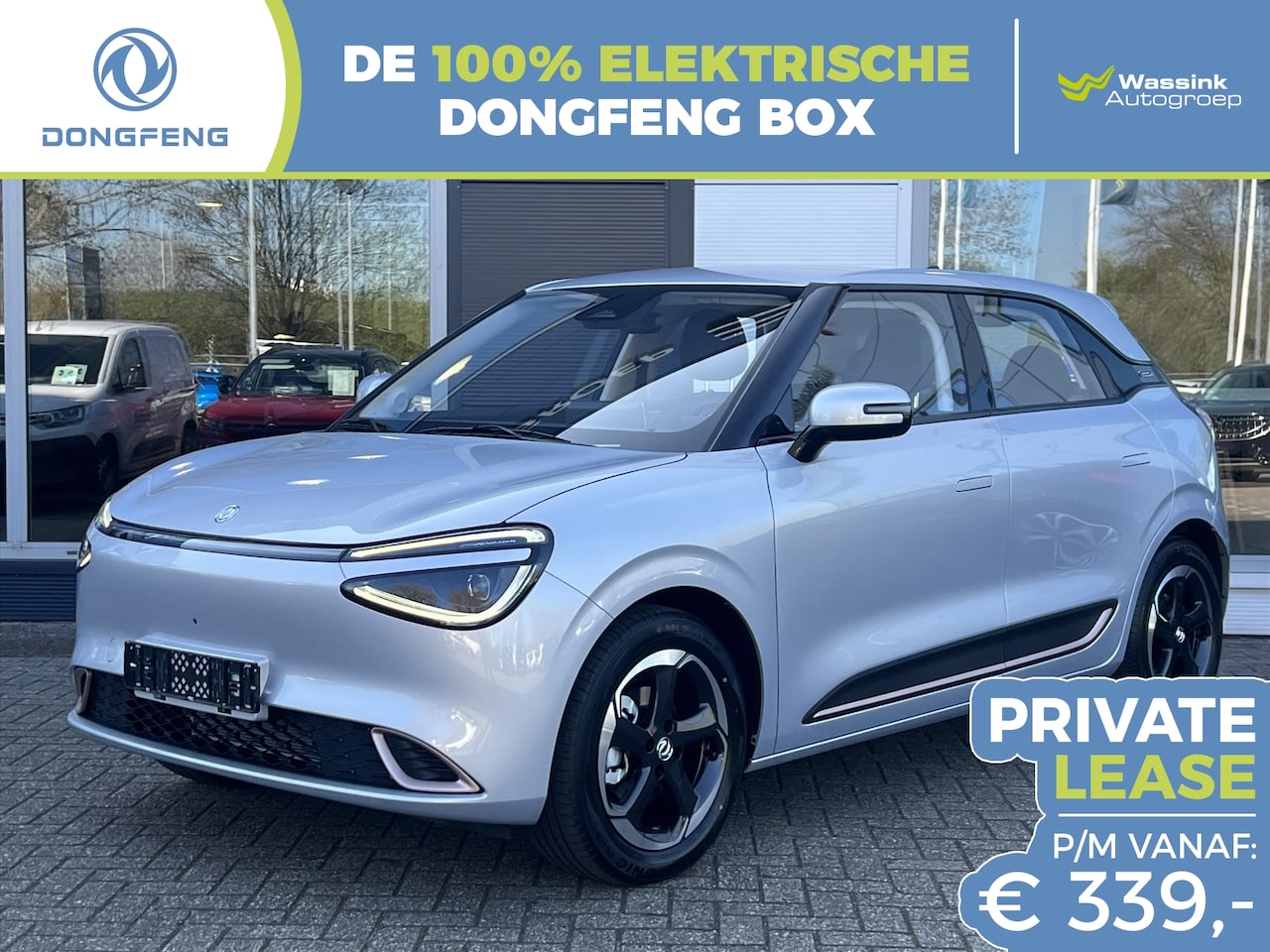 Dongfeng Box - 95pk Premium Edition | Climate control | Leder | Apple CarPlay & Android Auto | Parkeer Ca - AutoWereld.nl