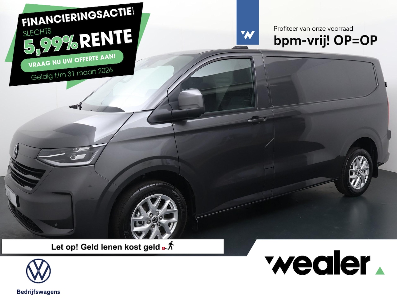 Volkswagen Transporter - 2.0 TDI L1H1 28 Bulli | BPM-vrij | - AutoWereld.nl