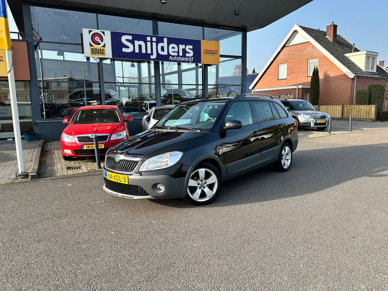 Skoda Fabia Combi - 1.2 TSI Scout Cruisecontrol/Trekhaak - AutoWereld.nl