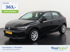 Opel Corsa - 1.2 Turbo 100PK | All-in 363, - Private Lease | Direct uit voorraad