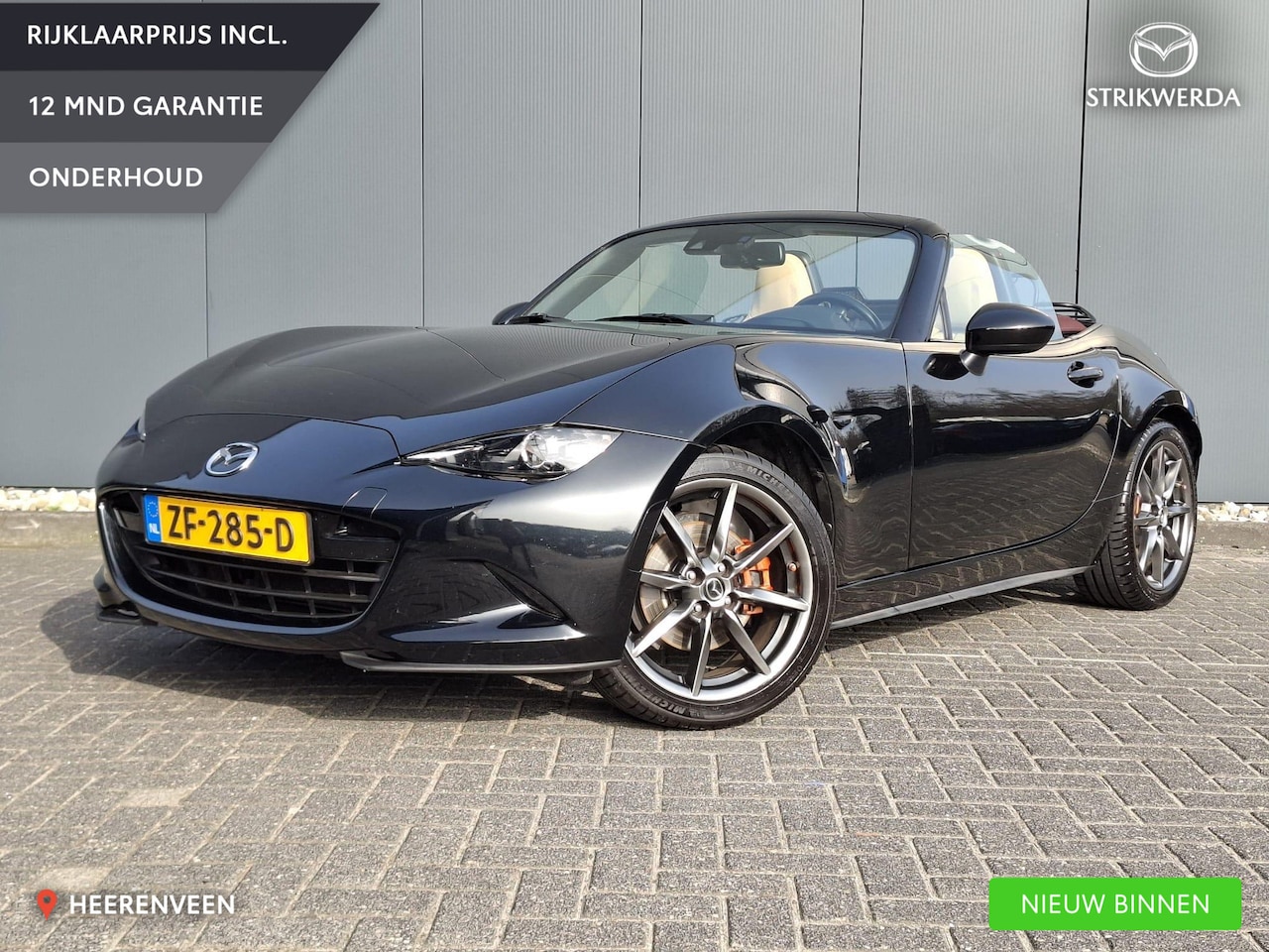 Mazda MX-5 - 2.0 SkyActiv-G 160 TS+ Stoelverwarming | Cruise | Leer - AutoWereld.nl