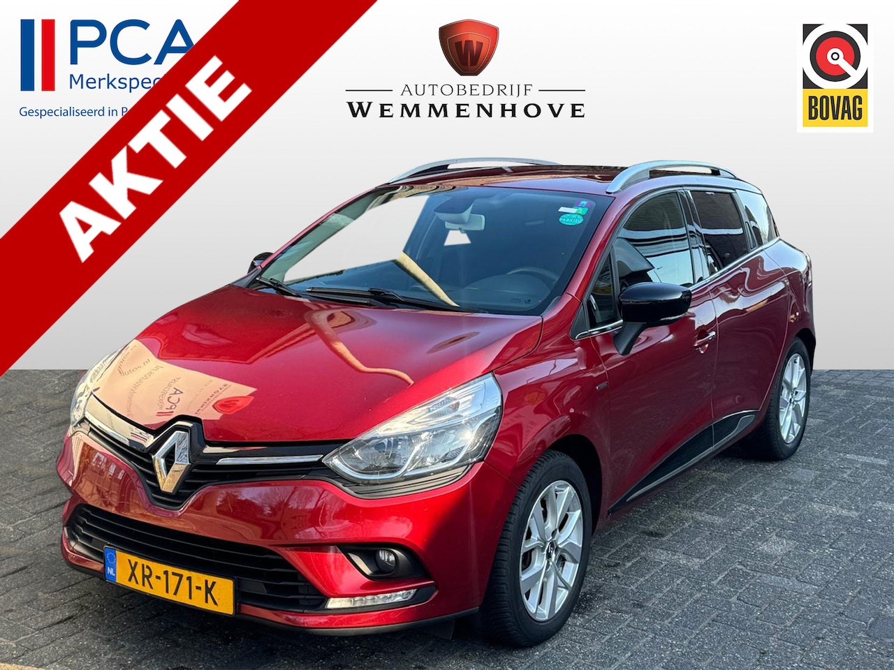 Renault Clio Estate - 0.9 TCe Limited Airco/Camera/Navigatie - AutoWereld.nl