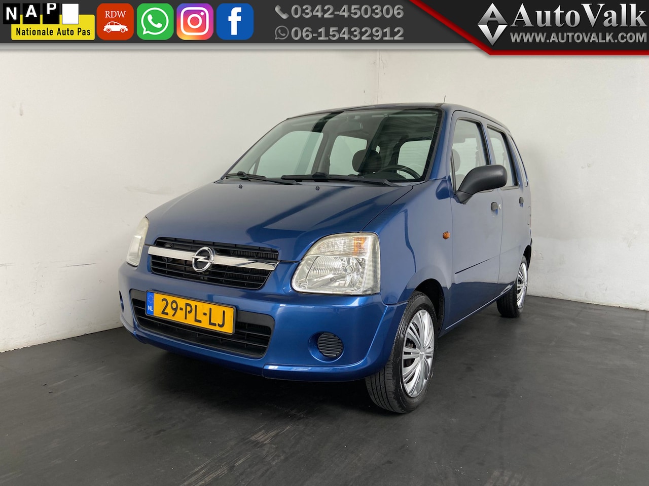 Opel Agila - 1.2-16V Essentia 1e eigenaar! - AutoWereld.nl