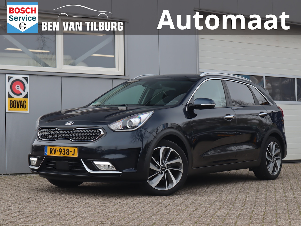 Kia Niro - 1.6 GDi Hybrid ExecutiveLine / Stoel-Stuurverwarming / Trekhaak / Leder / JBL - AutoWereld.nl