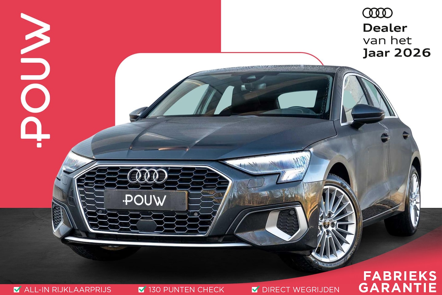 Audi A3 Sportback - 30 TFSI 110pk S-tronic Advanced Edition | Navigatie | PDC | Smartphone Interface | Cruise - AutoWereld.nl