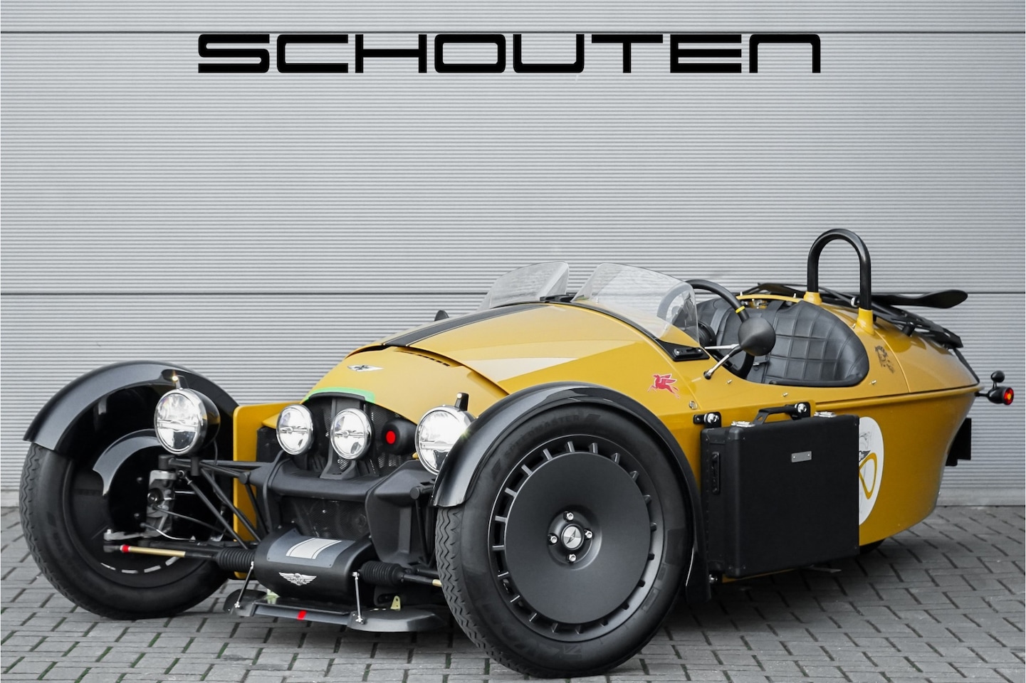 Morgan Super 3 - Full Options Luggage Racks Ori NL - AutoWereld.nl