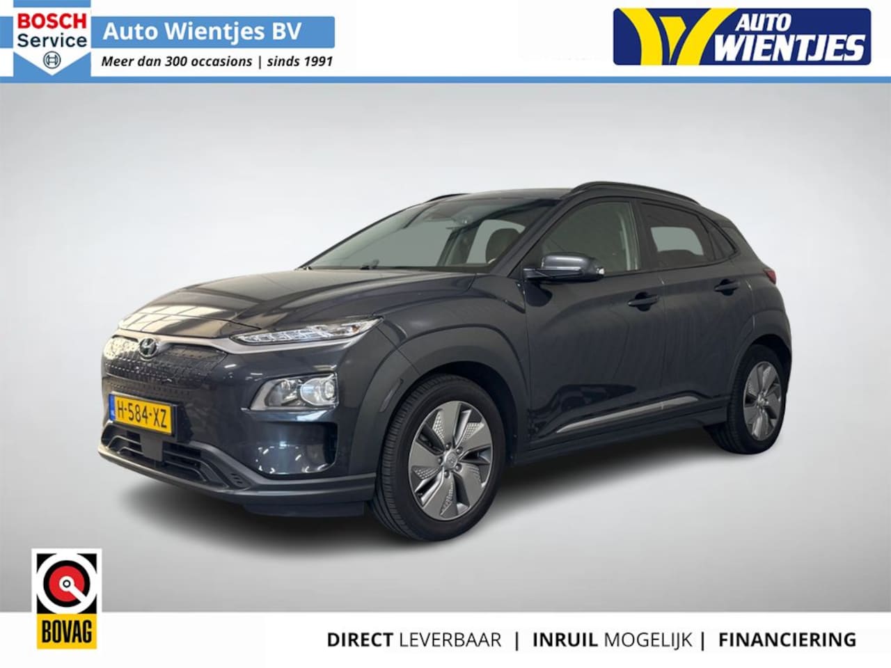 Hyundai Kona Electric - EV Comfort 64kWh 3-Fase | SoH 98% | Camera | Carplay - AutoWereld.nl