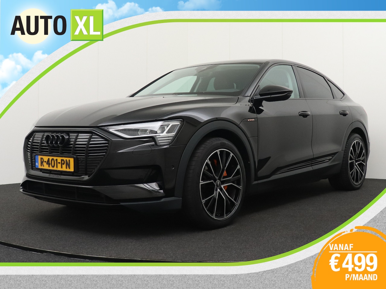 Audi e-tron Sportback - 55 Quattro 95kW Black Line 21'LMV Leder Camera - AutoWereld.nl