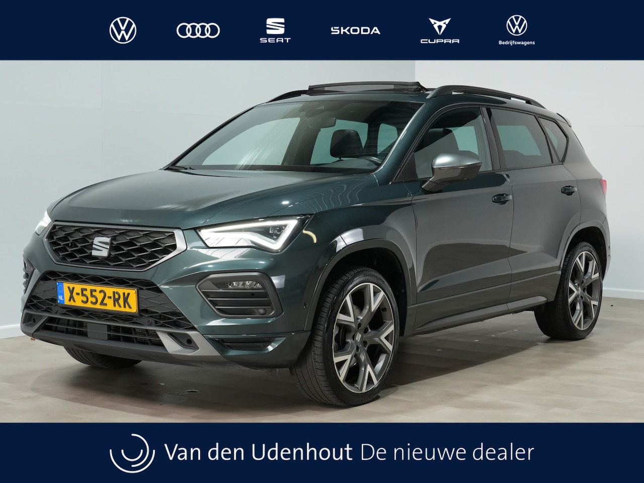 SEAT Ateca - 1.5 TSI 152pk DSG FR Panorama dak 19"velgen Navigatie Beats Camera - AutoWereld.nl