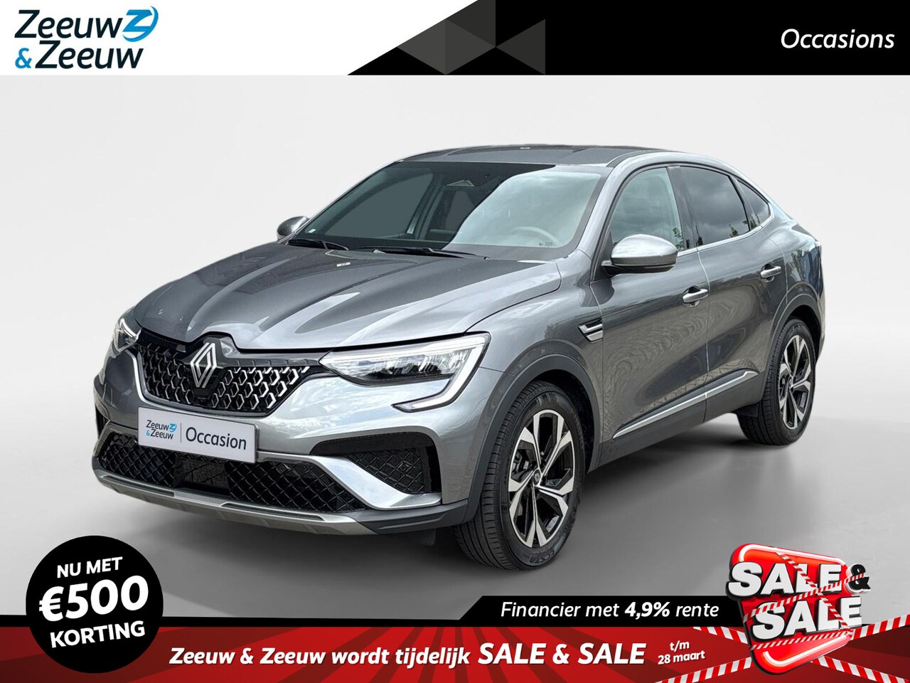 Renault Arkana - 145PK E-Tech Full Hybrid Techno Automaat | Camera | Apple CarPlay/Android Auto | Digital C - AutoWereld.nl