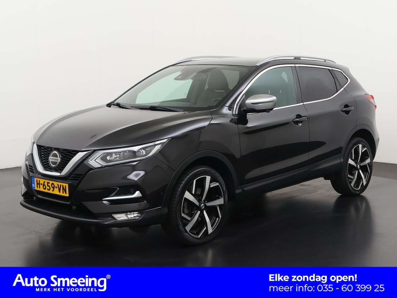 Nissan Qashqai - 1.2 Tekna + | Panoramadak | Leder | Mem Stoel | Bose-Sound | Stoelverwarming | Zondag Open - AutoWereld.nl