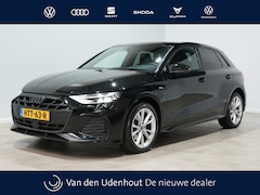 Audi A3 Sportback - 40 TFSI e 204pk S-line zwart optiek privacy glas trekhaak 52