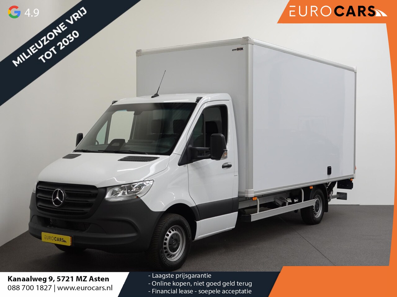 Mercedes-Benz Sprinter - 315 1.9 CDI Bakwagen Meubelbak Laadklep Navi| Airco|Cruise Control| Comfort stoelen| - AutoWereld.nl