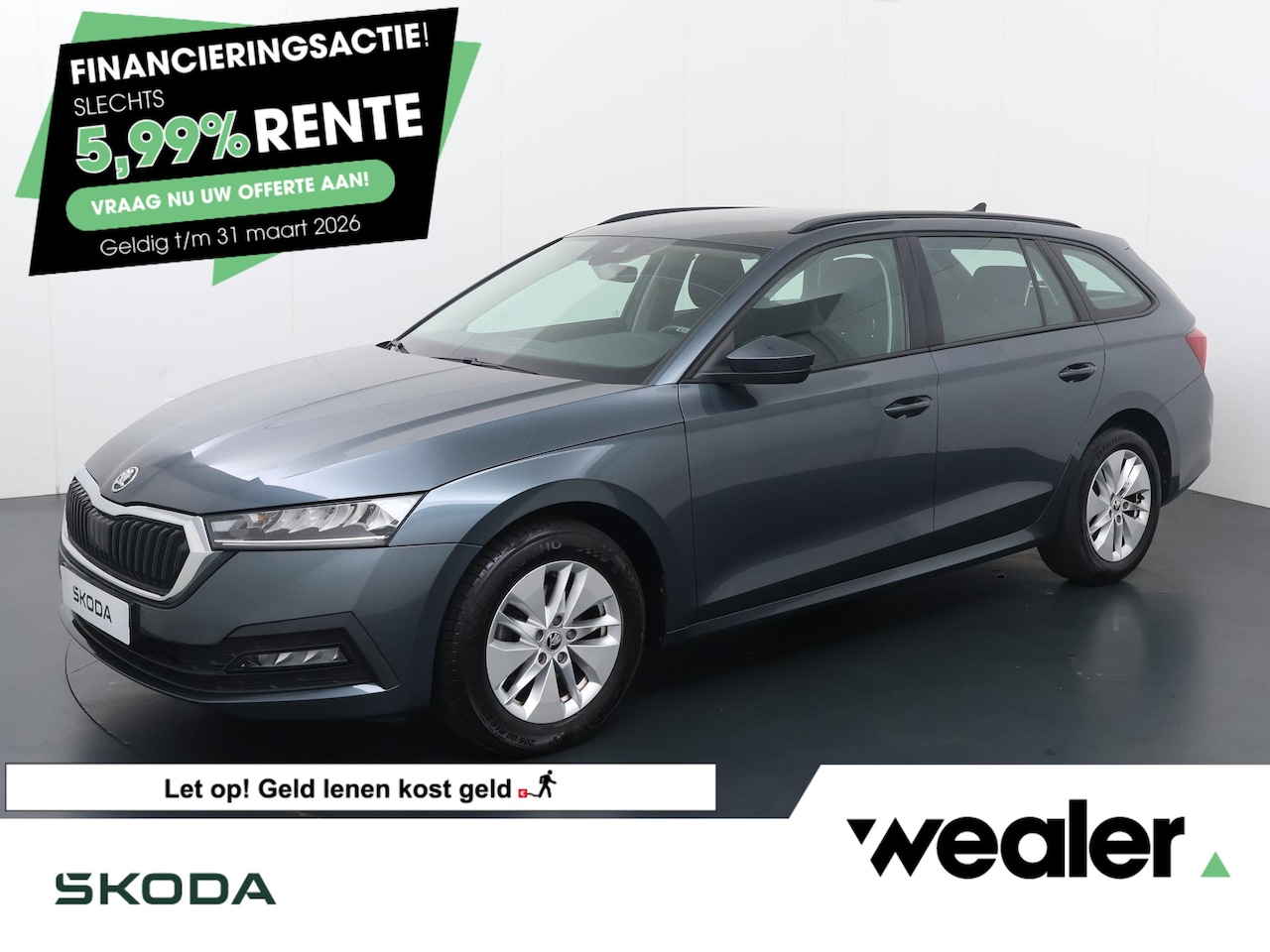 Skoda Octavia Combi - 1.0 TSI Business Edition | 110 PK | LED verlichting | Navigatiesysteem | Apple Carplay/And - AutoWereld.nl
