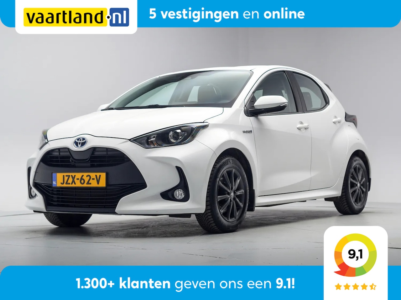 Toyota Yaris - 1.5 Hybrid Dynamic Aut. [ Navi Adapt.cruise Stoel-en stuurverwarming Camera ] - AutoWereld.nl