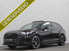 Audi Q7 - 55 TFSI e S-Line | Panorama | Leder | Luchtvering | LED-Matrix | Keyless-Go | 22 inch | Me