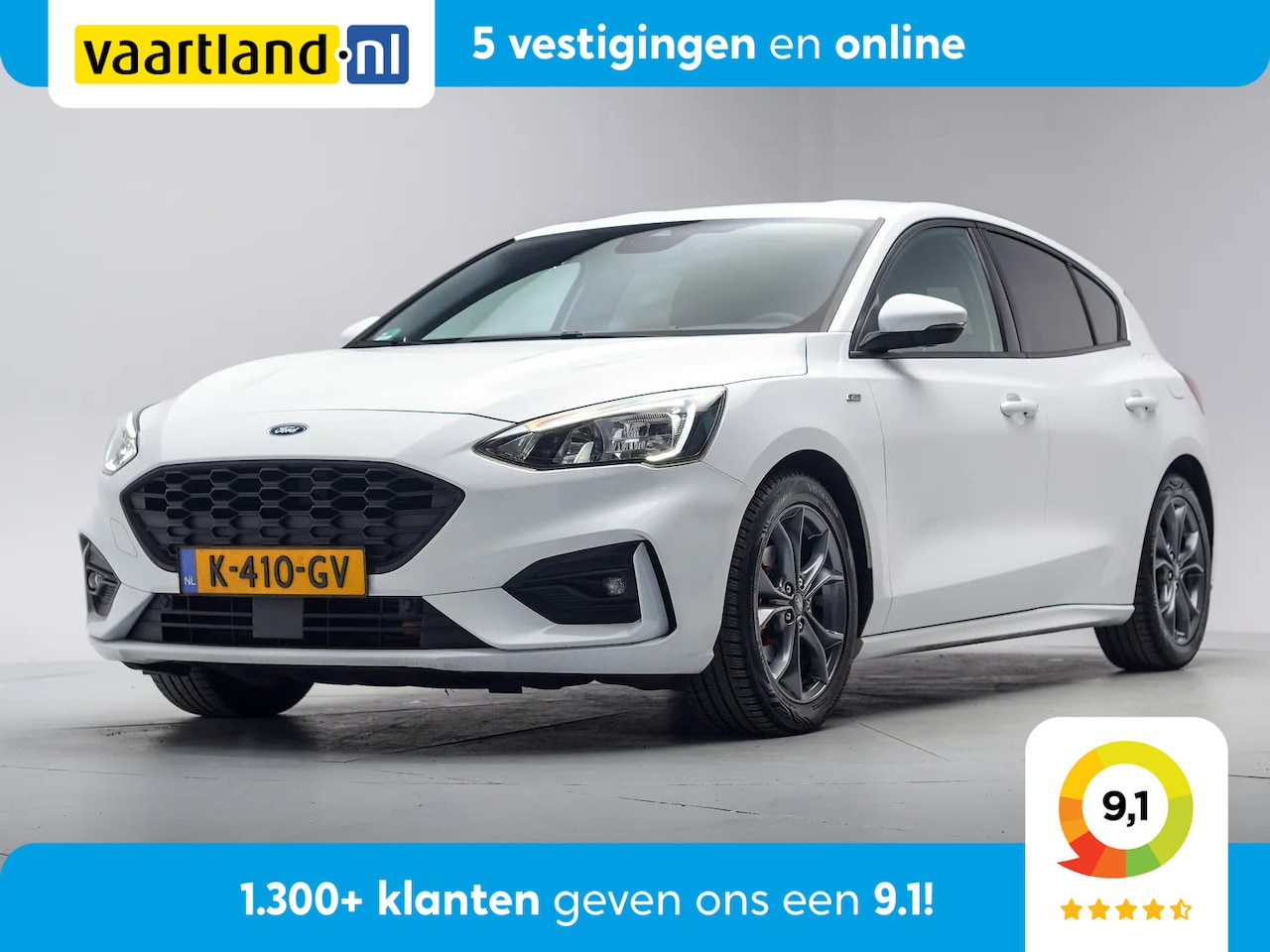 Ford Focus - 1.0 EcoBoost Hybrid ST Line X Business [ Navi B&O Stoelverwarming Camera ] - AutoWereld.nl