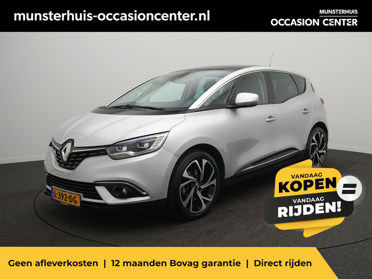 Renault Scénic - TCe 140 Intens - RIJKLAARPRIJS - All Seasonbanden - Achteruitrijcamera - Afneembare Trekha - AutoWereld.nl