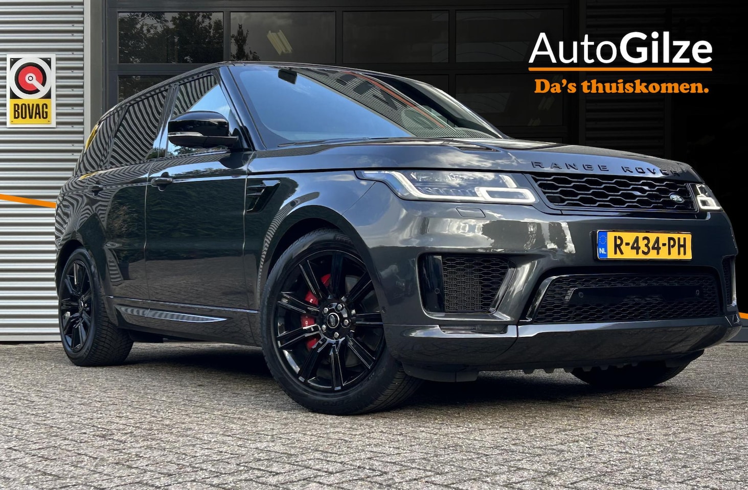 Land Rover Range Rover Sport - P400e HSE Dynamic Stealth l Luchtvering l Meridian l Pano l 21 Inch - AutoWereld.nl