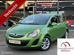 Opel Corsa - 1.2-16V Cosmo HALF LEDER 112DKM NETTE AUTO AIRCO