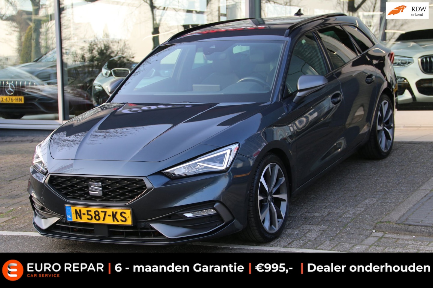 SEAT Leon Sportstourer - 1.5 eTSI FR AUTOMAAT - AutoWereld.nl
