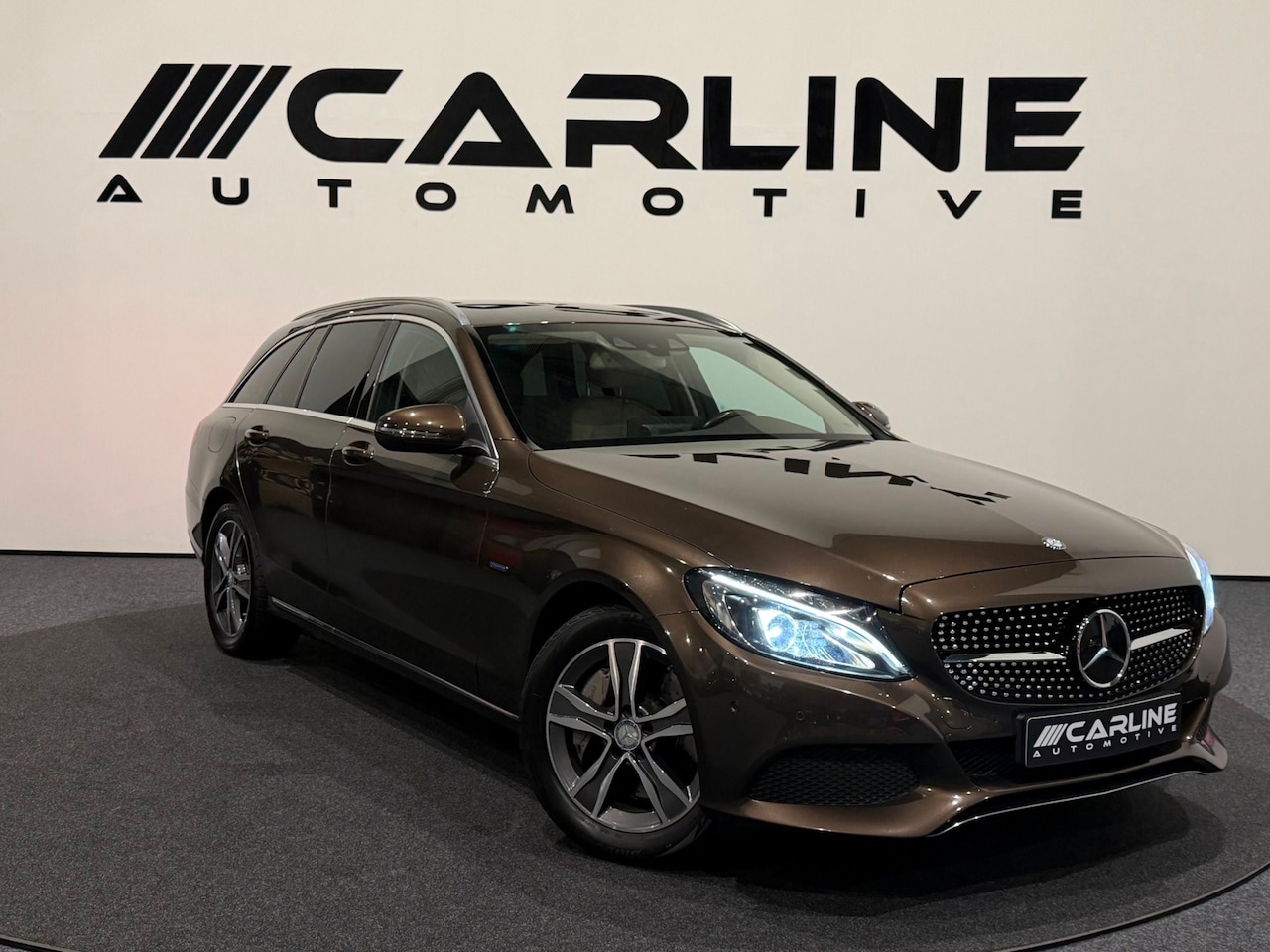 Mercedes-Benz C-klasse Estate - 350 e Lease Edition PLUG-IN HYBRIDE ASSIST STOELVER. LED ELEK. STOELEN NAVI CAMERA NAP GAR - AutoWereld.nl