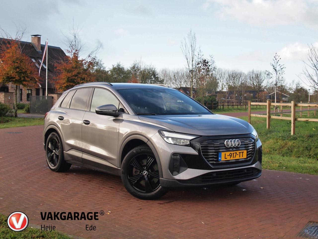 Audi Q4 e-tron - 40 Launch edition 77 kWh | Camera | Waterpomp | Trekhaak | Black Optic | NL-Auto | - AutoWereld.nl