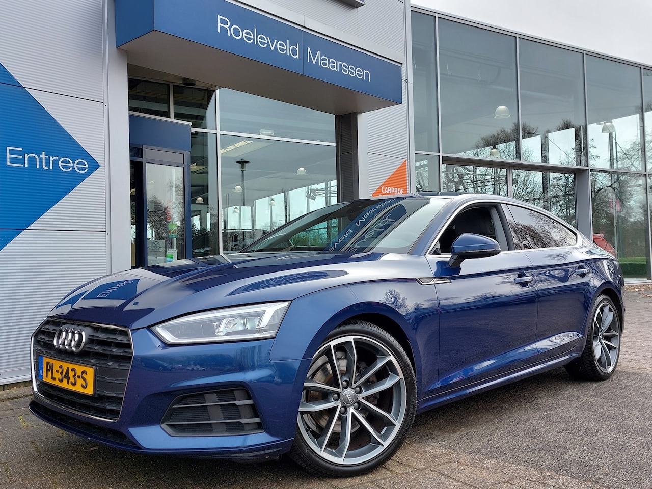 Audi A5 Sportback - 2.0 TFSI 190pk Automaat Pro Line | Origineel NL | Navi | Clima | Cruise | Led Koplampen | - AutoWereld.nl