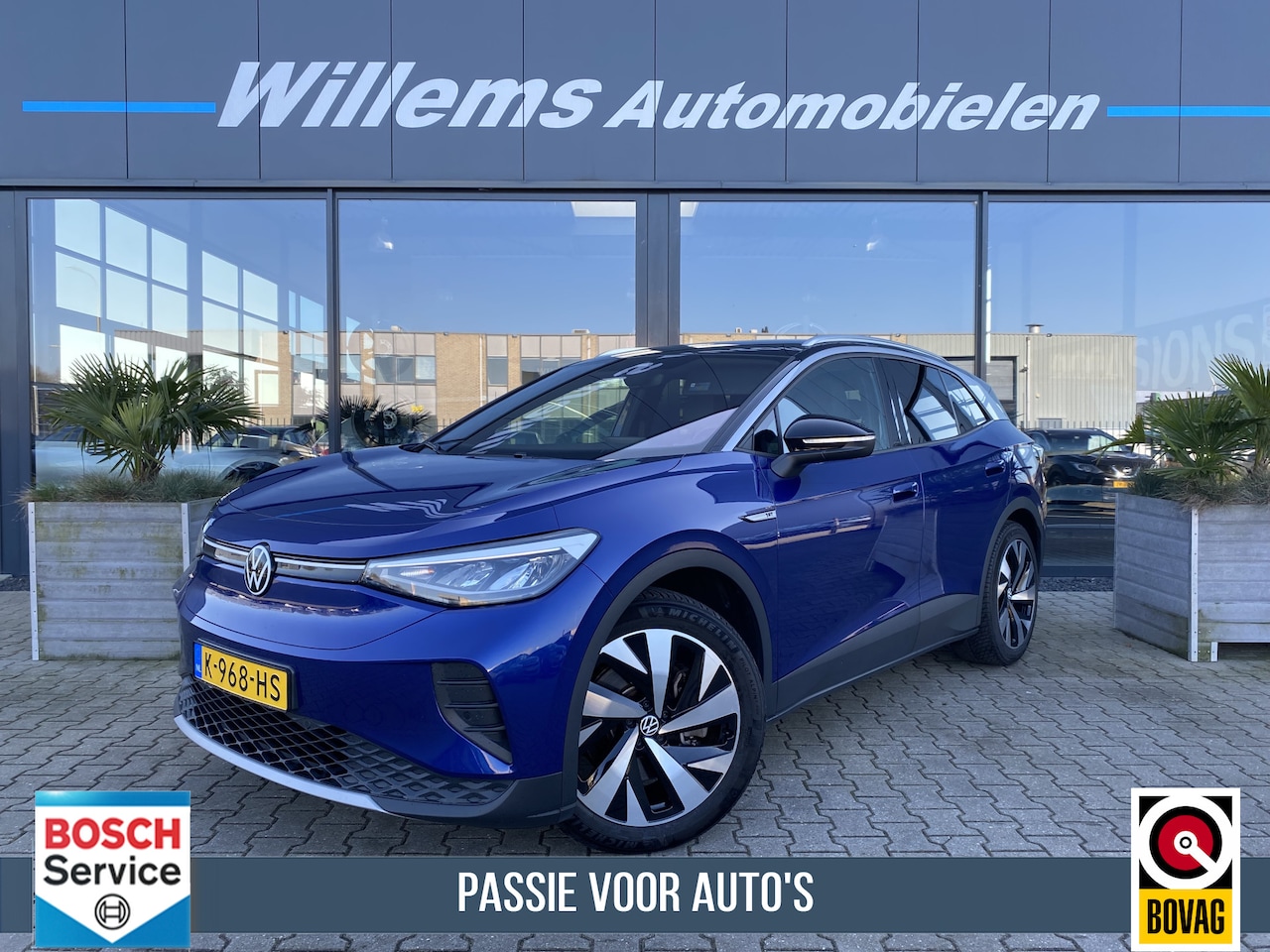 Volkswagen ID.4 - First 77 kWh 92% App Connect, Stoelverwarming, Adaptive Cruise Control - AutoWereld.nl