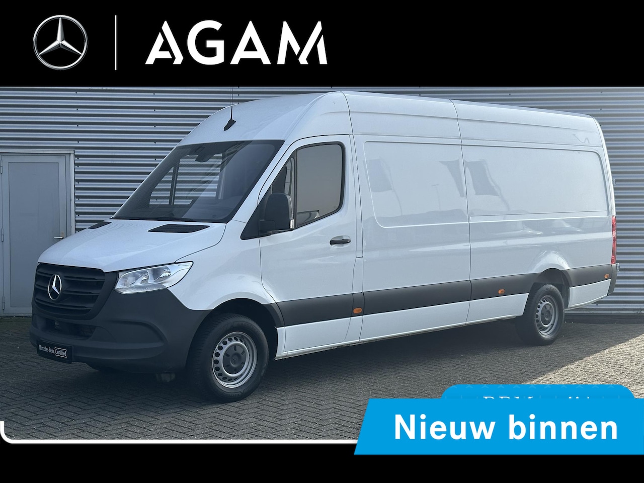 Mercedes-Benz Sprinter - 317 L3H2 Automaat Airco Apple Carplay Camera Navigatie Geveerde stoel - AutoWereld.nl