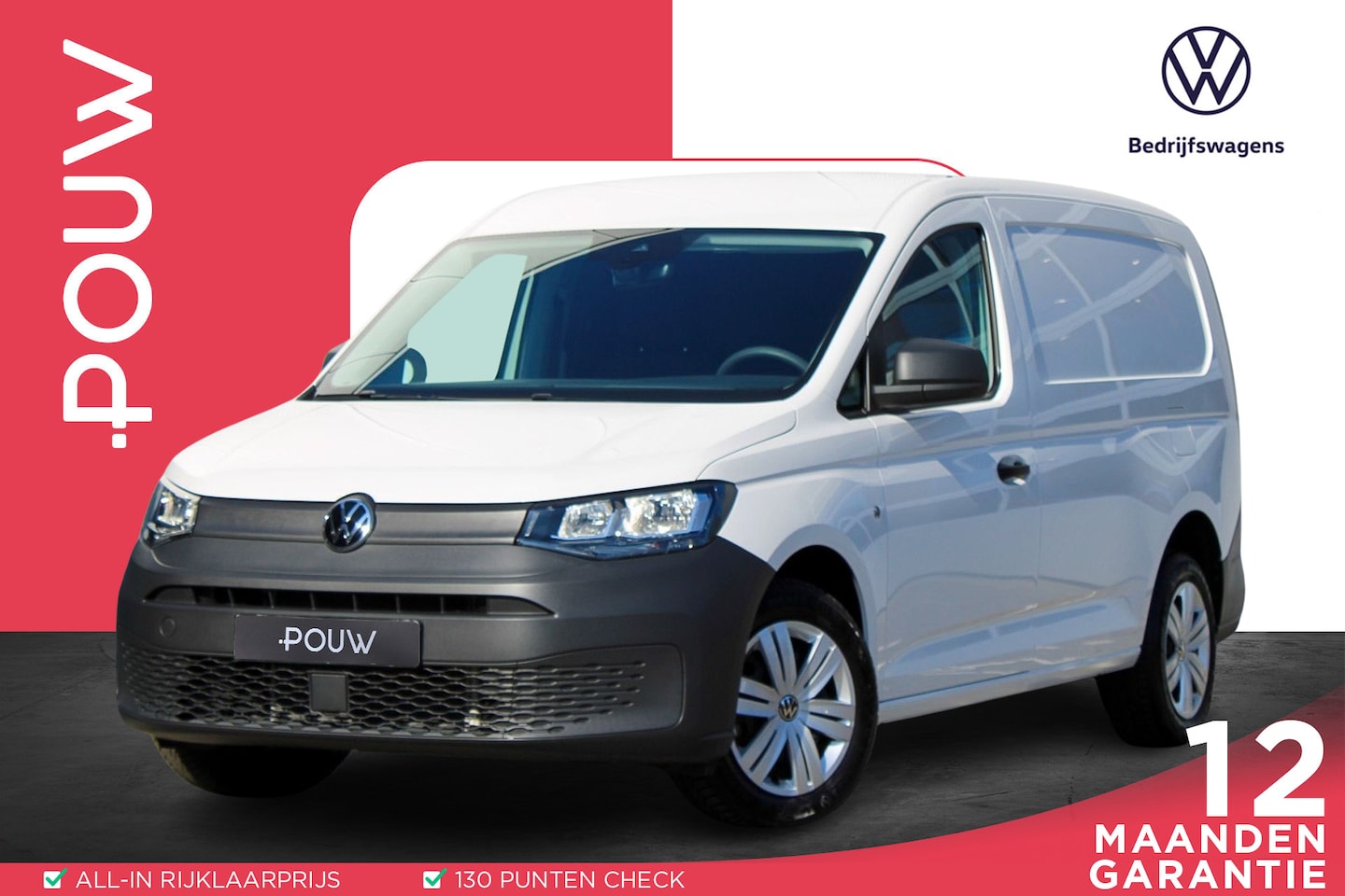 Volkswagen Caddy Cargo Maxi - 2.0 TDI 102pk Comfort | Parkeersensoren Achter - AutoWereld.nl