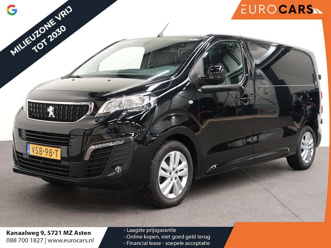 Peugeot Expert - 100pk L2H1 Premium Apple Carplay / Android Auto Cruise control Airco DAB+ 3zits Lichtmetal - AutoWereld.nl