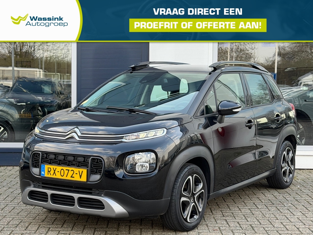 Citroën C3 Aircross - 1.2 PureTech 82pk Feel | Navigatie | Cruise Control | Parkeersensoren | Trekhaak | - AutoWereld.nl