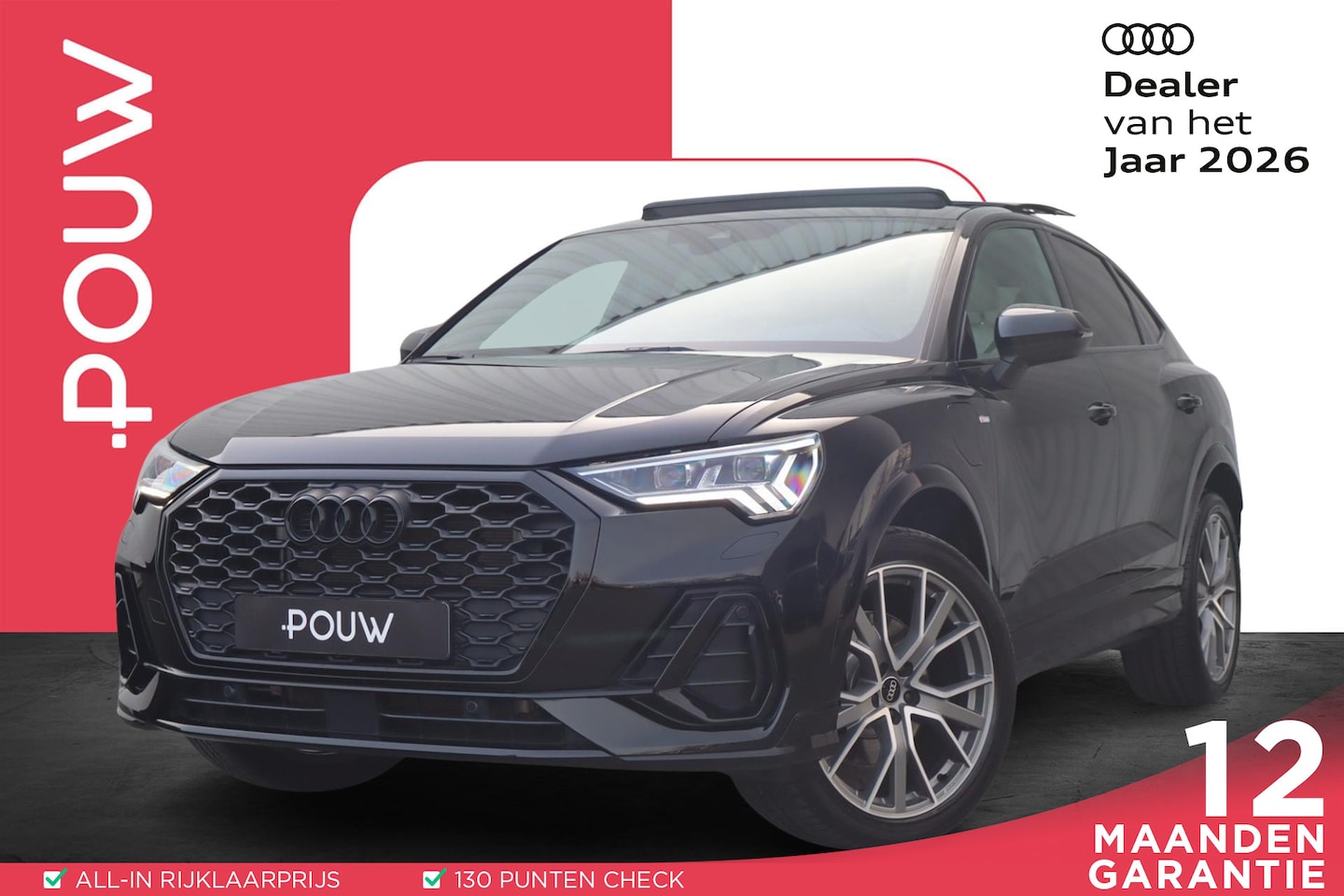 Audi Q3 Sportback - 45 TFSIe 245pk S Edition | SoH 97% | Stoelverwarming | Apple Carplay/Android Auto - AutoWereld.nl