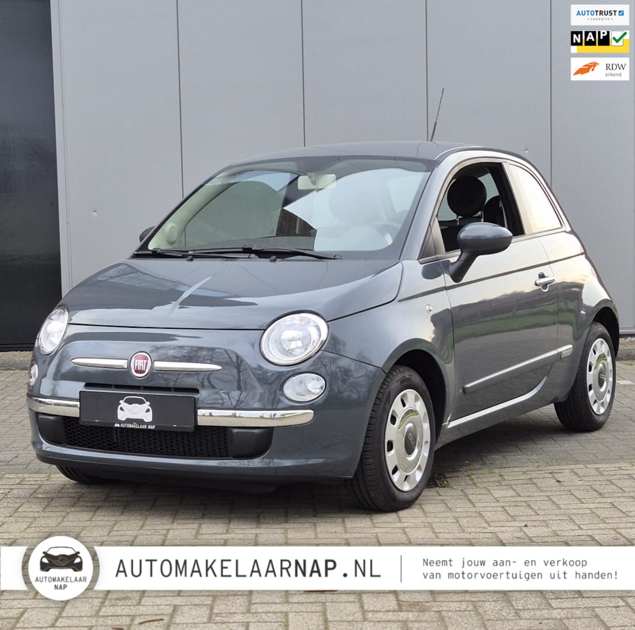 Fiat 500 - 1.2 Pop / Automaat / Lage KM-stand/ Org. NL / Rijklaar-Prijs !! - AutoWereld.nl