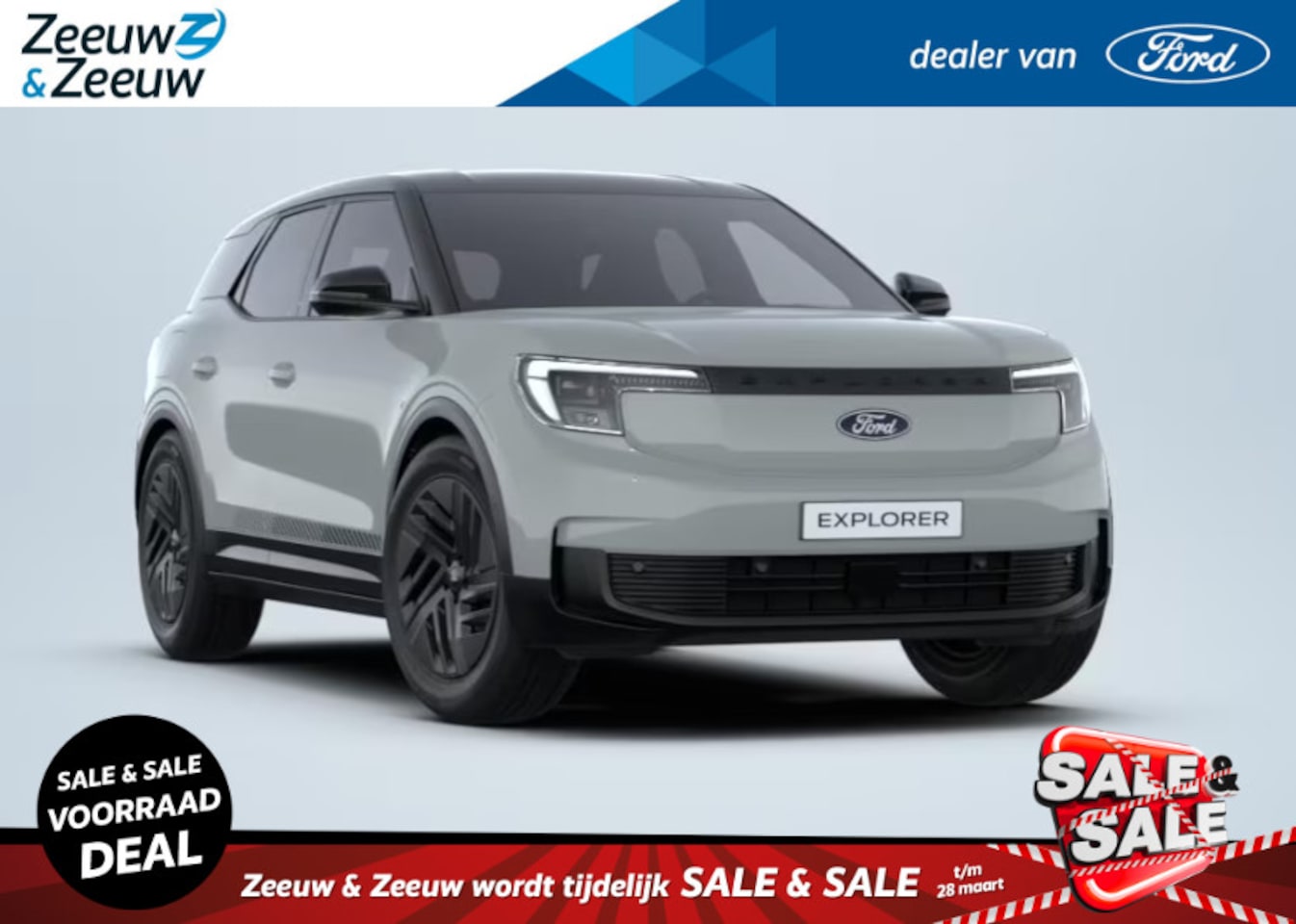 Ford Explorer - Collection Extended Range RWD 79 kWh | €1.500.- korting | 0,99% rente | Trekhaak | 20'' li - AutoWereld.nl